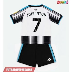 Lacne Dětský Futbalové dres Newcastle United Joelinton #7 2026-27 Krátky Rukáv - Domáci (+ trenírky)